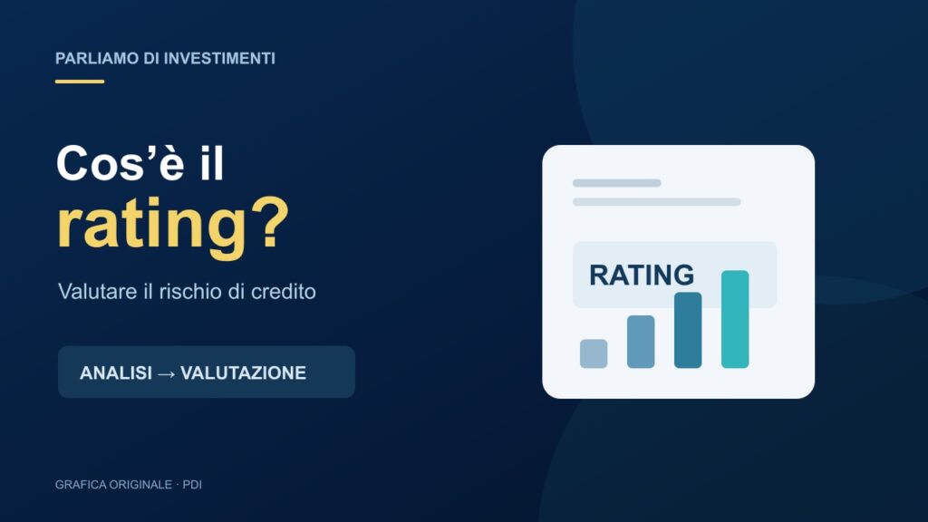Grafica originale sul rating e sul rischio di credito